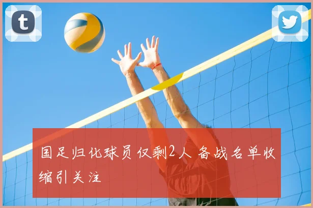 国足归化球员仅剩2人 备战名单收缩引关注